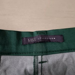 M&S  Green Formal Pants