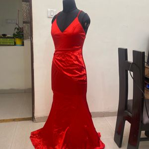 Red Mermaid Dress