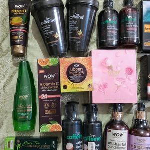 20 Wow Skin Science & Mcaffeine Full Size Products