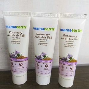 Mamaearth Rosemary anti hairfall shampoo Pack Of 3