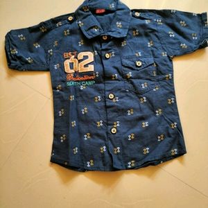 Shirt With bermuda Set