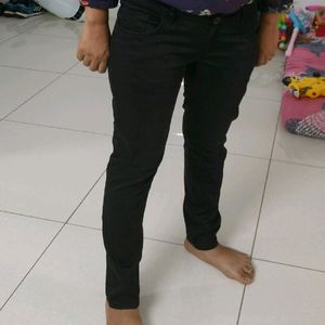 Black Slim Trouser