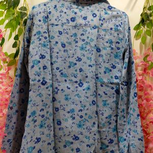 Floral Print Shirt For Women