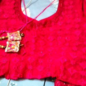 Rani Magenta Colour Bridal Lehnga