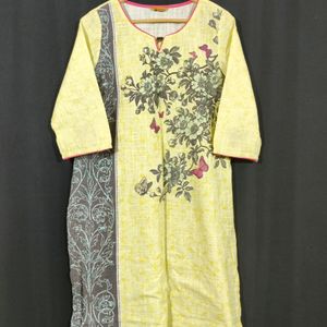 Aurelia Women yellow Kurti