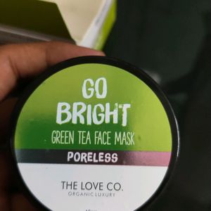 THE LOVE CO. lexury Green Tea Face Mask