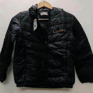 Black Colour Padded Jacket🕺🕺