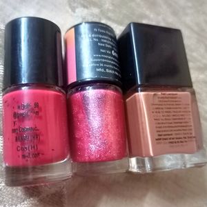 Beautiful Nailcolors Pack Of 3