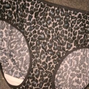 ❤️50 Times Use Cheeta Print  Brief/Panty I Xl