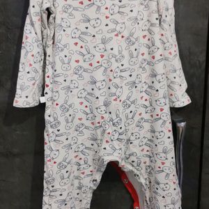 Babyoye Full Sleeves Romper For Baby Girls