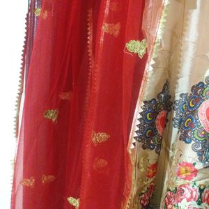 Gown With Dupatta/Ethnic wear