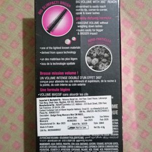 Benefit Cosmetics Bad Gal Bang Mascara