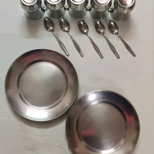 🔷🌟Plates Spoons N Glasses,Dinner Set | 15 Pcs