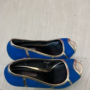 Blue High Heels - 36 Size