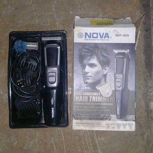 Nova NHt-1078 Rechargeable Hair Trimmer Set