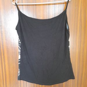 Black And White Top Sleeveless