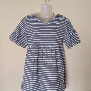 Stripe Dress For Adults