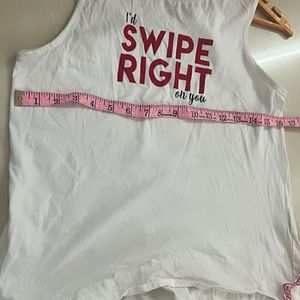 Tinder Right Swipe Tank Top