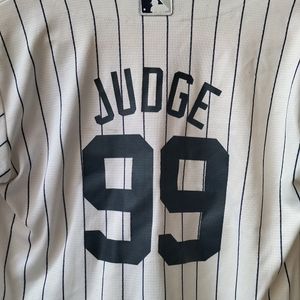 New York Yankees Aaron Judge #99 Jersey Pinst