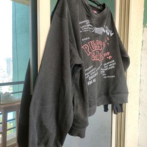 Korean Sweatshirt With Loosen Grip