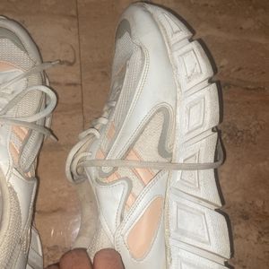 Beige Chunky Sneakers - Lightly Used, Ready for a