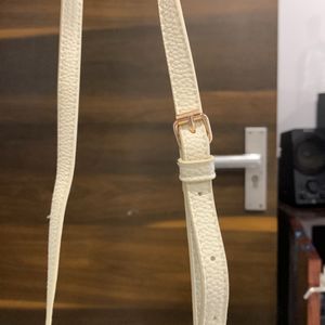 H&M Cream Crossbody Bag Or Handbag