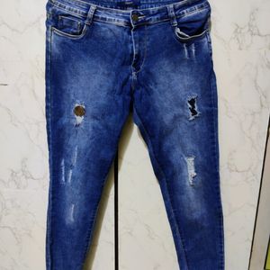 Trendy Blue Jeans For Women