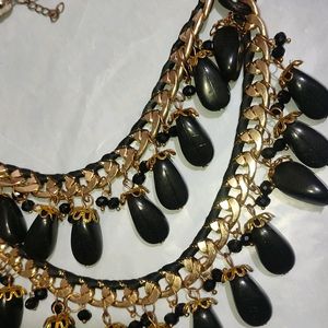 Black & Golden Necklace