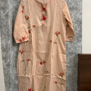 Peach Kurta(xxl)