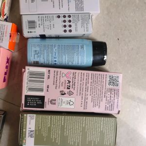 Skincare (serum,  Moisturizer, Plum And Dot & Key)