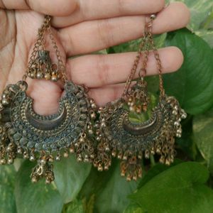 Oxidised Earrings