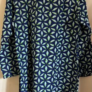 Blue Short Kurti