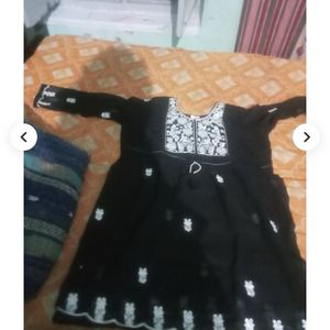 Short Netted Anarkali