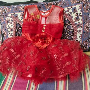 Combo Girl Baby Gown