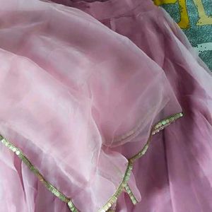 beautiful pink lehenga choli