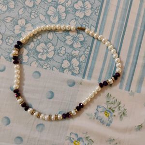 White Pearl Necklace