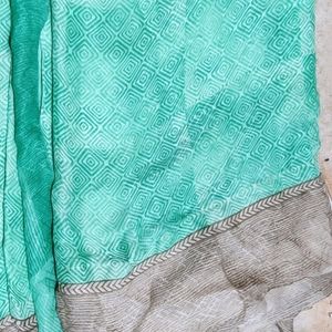 Soft Shining Crepe Saree