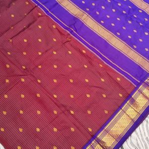 pure Kanchi pattu saree