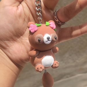 Raccoon Key Chain