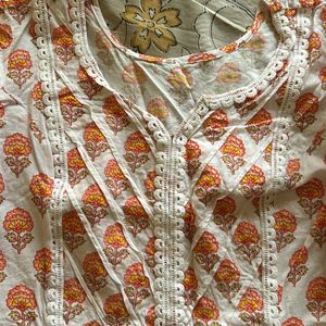 Peplum Pattern Short Kurti