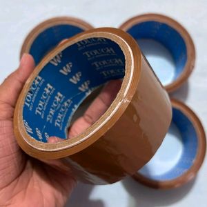 Combo Of 2 Brown Self Adhesive Tape 🟤