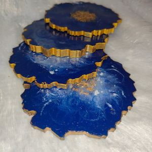 Resin Coasters With Tray