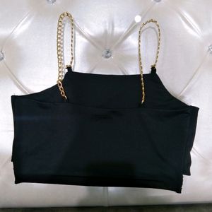 A chain tank top