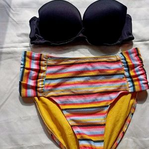 Multicolour Bikini Set