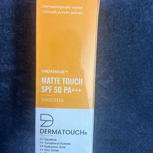 Matte Touch Sunscreen 50 Spf