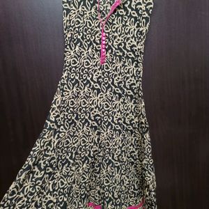 Anarkali Cotton Dress