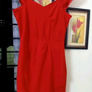 Women's Red Mini dress