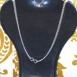 Neck pendent chain Gold silver eyerring Combo evil