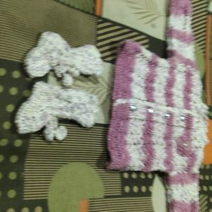 Kids Handmade Sweater Booties Woolen