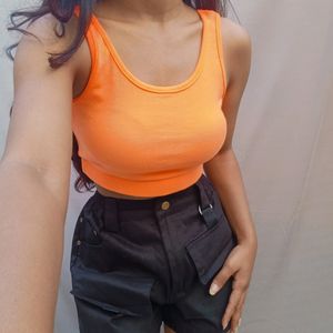 Fluorescent Orange top